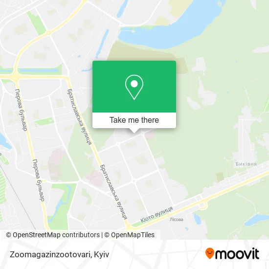 Карта Zoomagazinzootovari