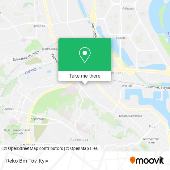 Карта Reko Bm Tov