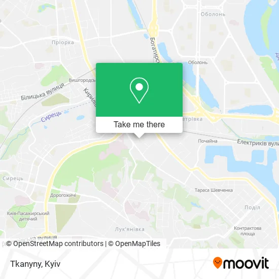 Карта Tkanyny