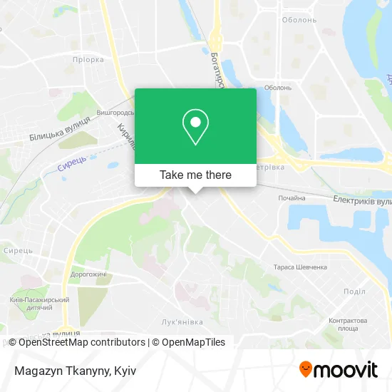 Карта Magazyn Tkanyny