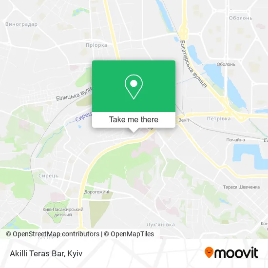 Карта Akilli Teras Bar