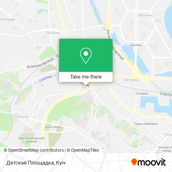 Карта Детская Площадка