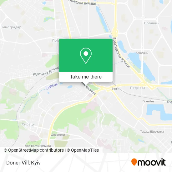 Карта Döner Vill