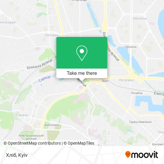 Карта Хліб