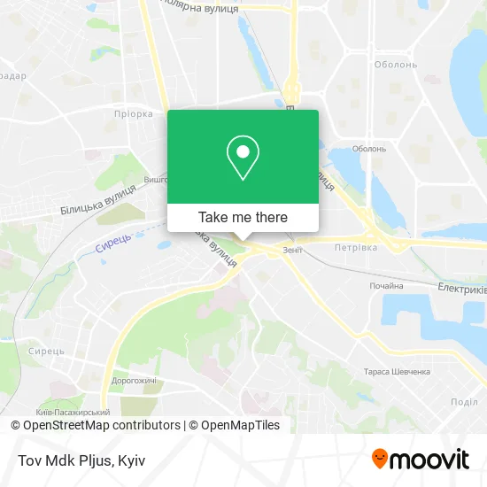 Карта Tov Mdk Pljus