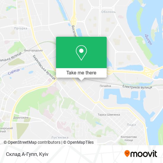 Склад А-Гупп map