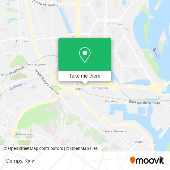 Dempy map