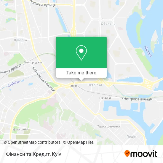 Карта Фінанси та Кредит