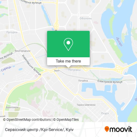 Сервісний центр /Kpi-Service/ map