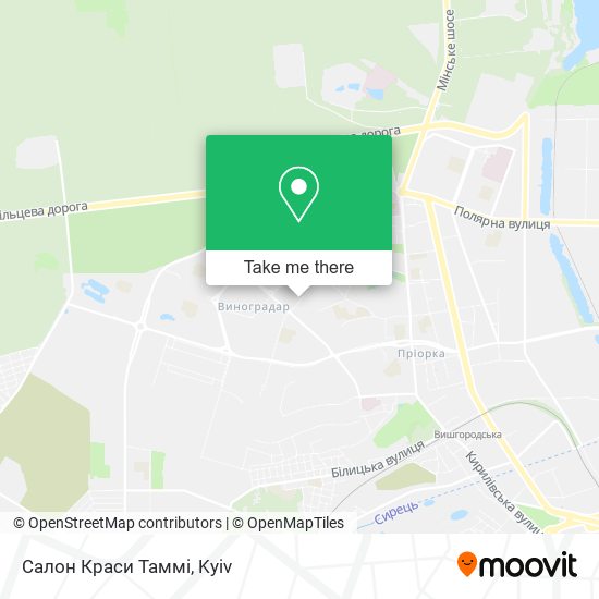 Салон Краси Таммі map