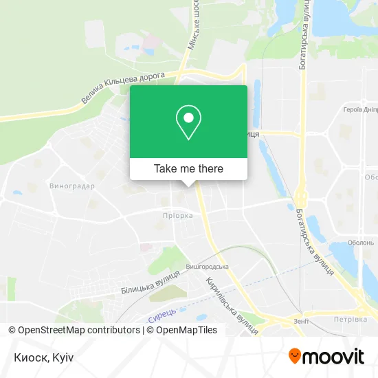 Киоск map