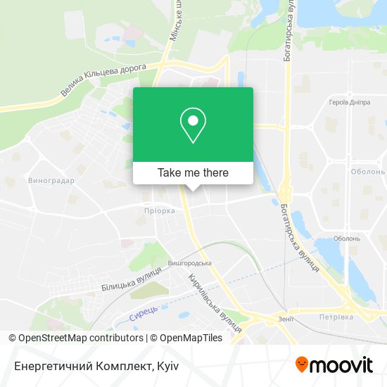 Карта Енергетичний Комплект