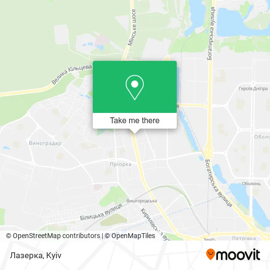 Карта Лазерка