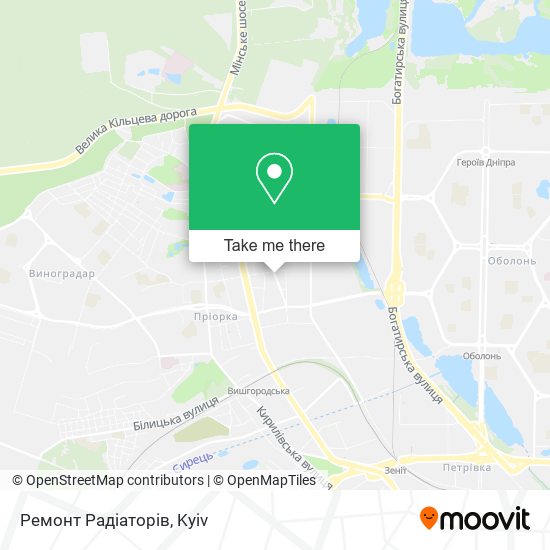Ремонт Радіаторів map