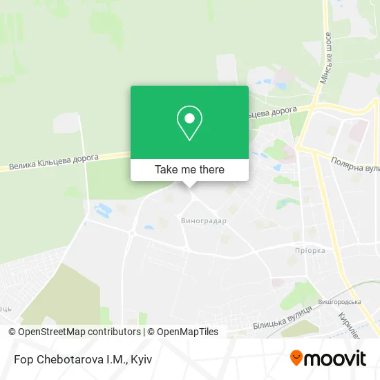 Карта Fop Chebotarova I.M.