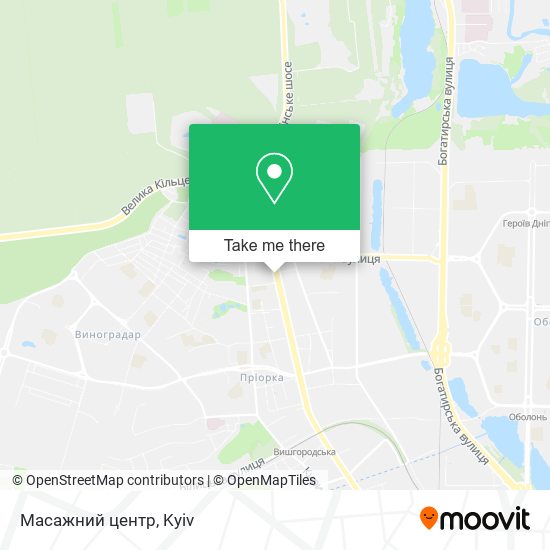 Масажний центр map