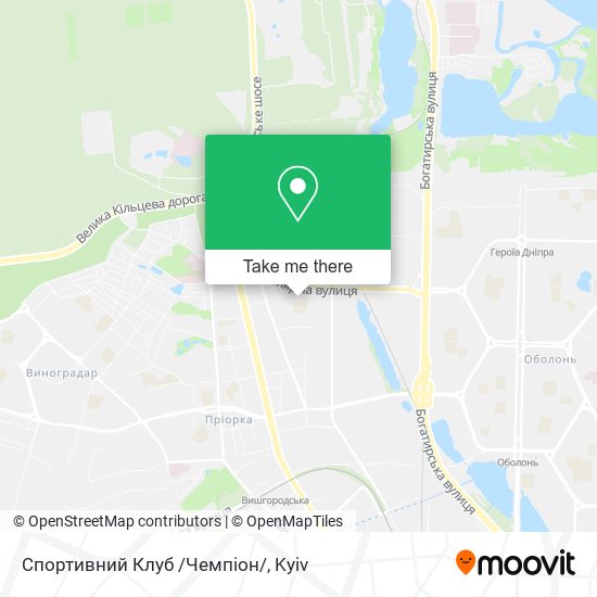 Спортивний Клуб /Чемпіон/ map