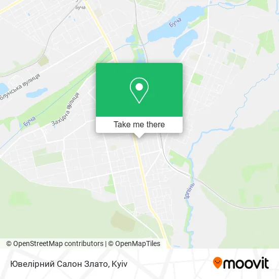 Карта Ювелірний Салон Злато