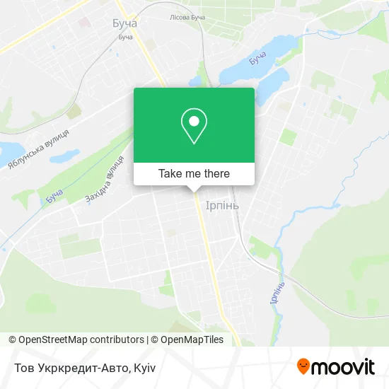 Карта Тов Укркредит-Авто