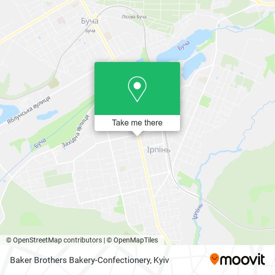 Baker Brothers Bakery-Confectionery map