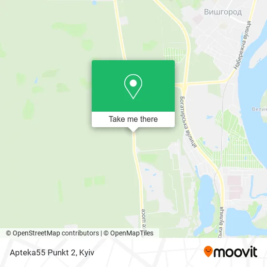 Карта Apteka55 Punkt 2