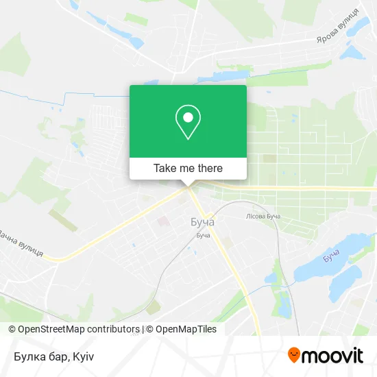 Карта Булка бар