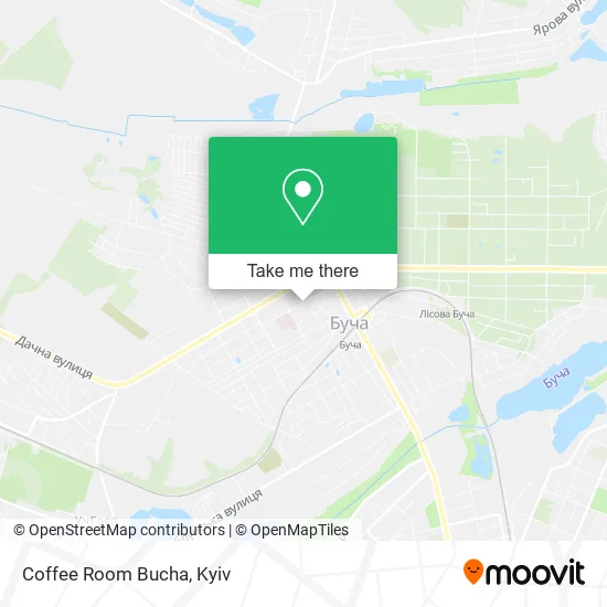 Карта Coffee Room Bucha