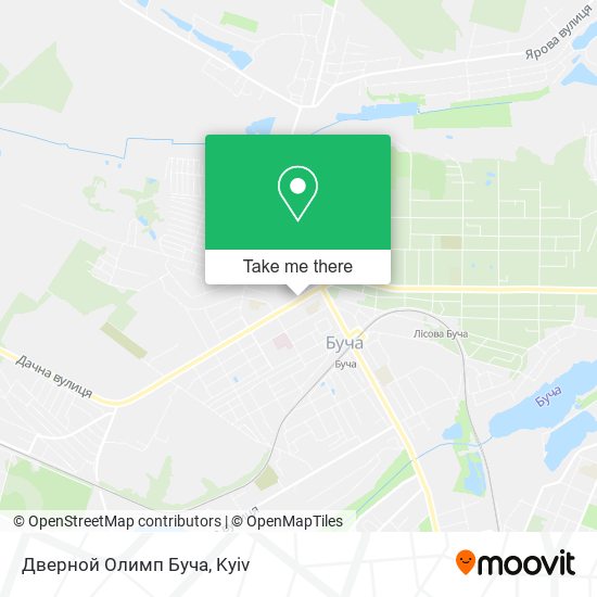 Дверной Олимп Буча map