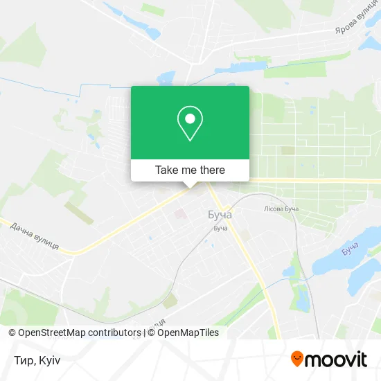 Карта Тир