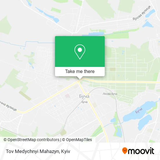 Карта Tov Medychnyi Mahazyn