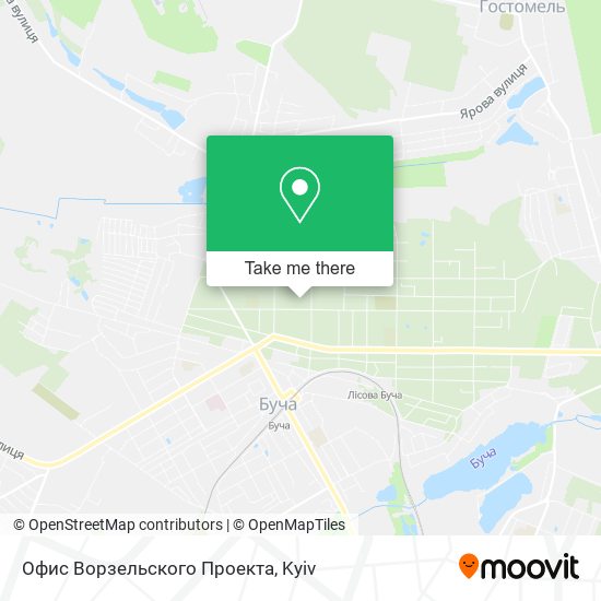 Офис Ворзельского Проекта map