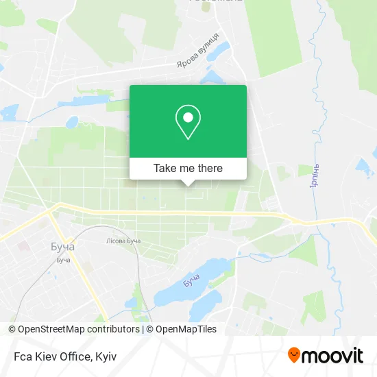 Карта Fca Kiev Office