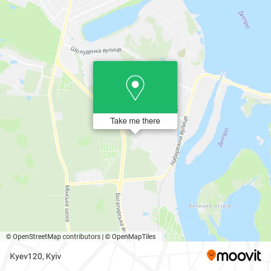 Карта Kyev120