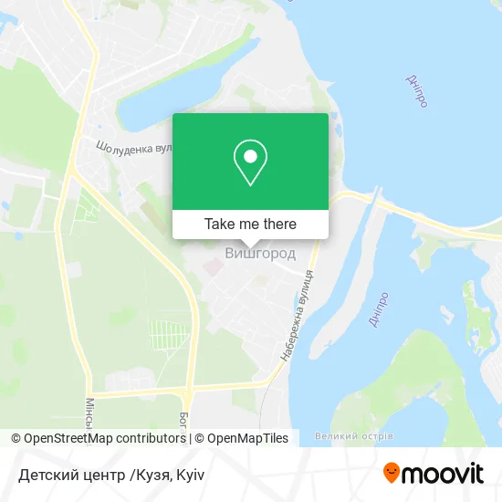 Карта Детский центр /Кузя