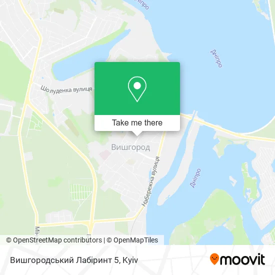 Вишгородський Лабіринт 5 map