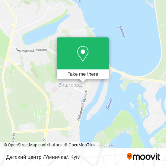 Карта Детский центр /Умничка/