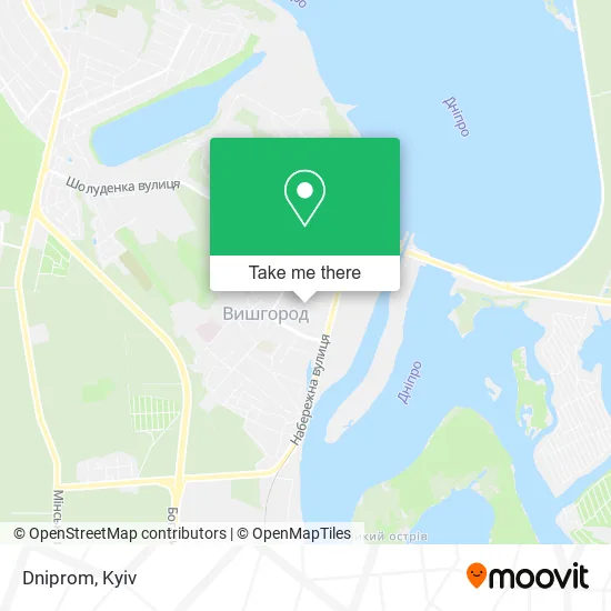 Dniprom map