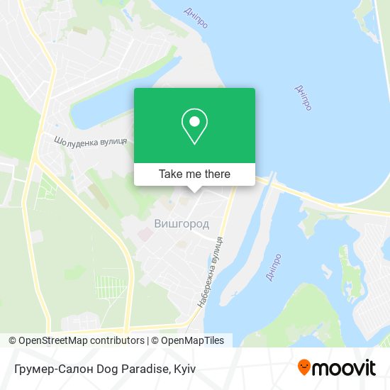 Грумер-Салон Dog Paradise map