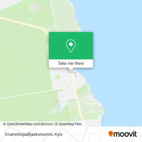 Карта Kramnitsjadljaekonomni