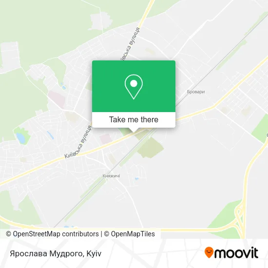 Карта Ярослава Мудрого