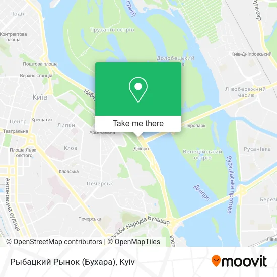 Карта Рыбацкий Рынок (Бухара)