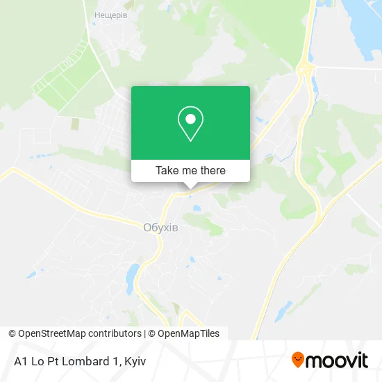 Карта A1 Lo Pt Lombard 1
