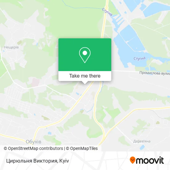 Цирюльня Виктория map