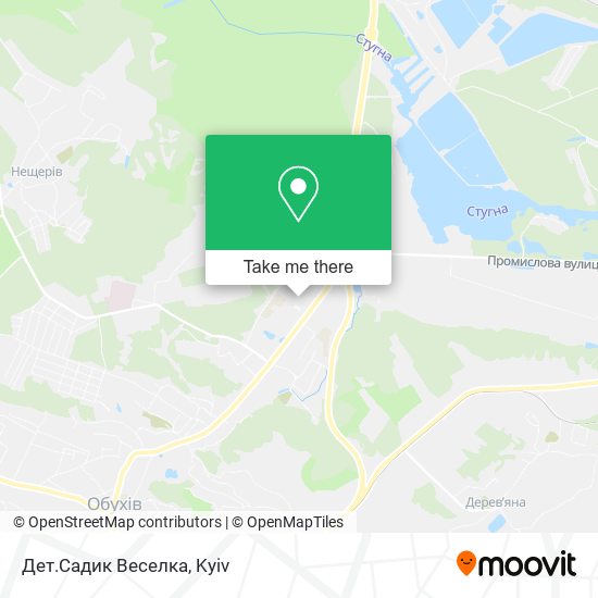 Дет.Садик Веселка map