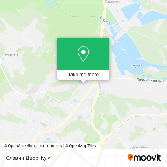 Славин Двор map