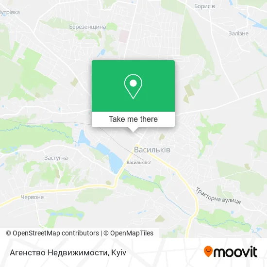Карта Агенство Недвижимости