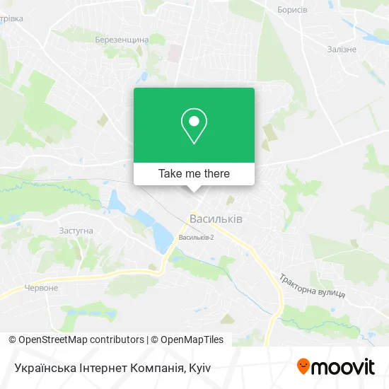 Карта Українська Інтернет Компанія