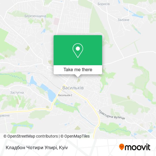 Кладбон Чотири Упирі map