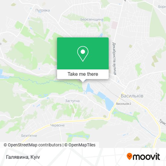 Галявина map