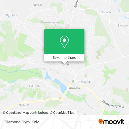 Карта Diamond Gym